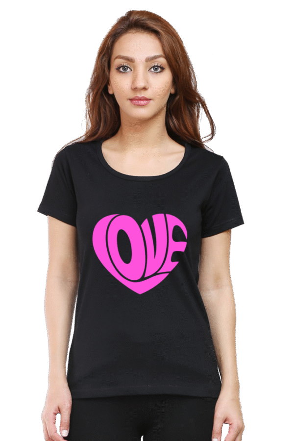 Make every day feel like a love letter with our Tshirt Round Neck Half Sleeve Classic. - Image 7