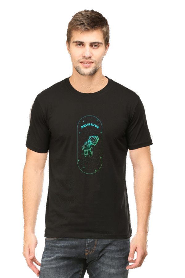 Make a stellar style statement with the Tshirt Round Neck Half Sleeve Classic - a cosmic essential that's out of this world. - Image 7