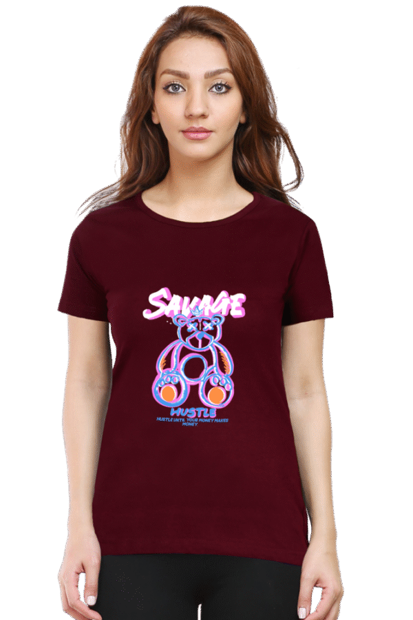 Elevate your everyday style with the Tshirt Round Neck Half Sleeve Classic - a timeless piece that effortlessly blends comfort and sophistication. - Image 5
