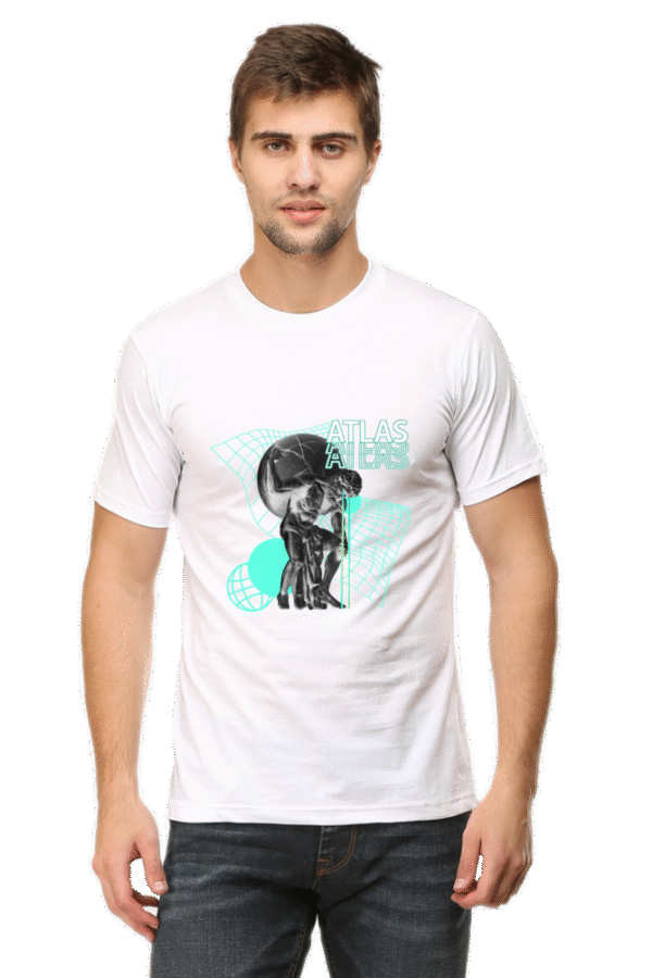 Discover the ultimate in everyday style with our Tshirt Round Neck Half Sleeve Classic. - Image 8