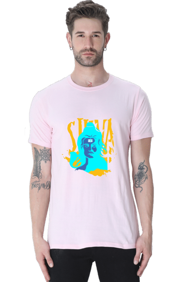 Elevate your everyday style with the Tshirt Round Neck Half Sleeve Classic - a wardrobe essential that combines premium comfort and timeless sophistication. - Image 2