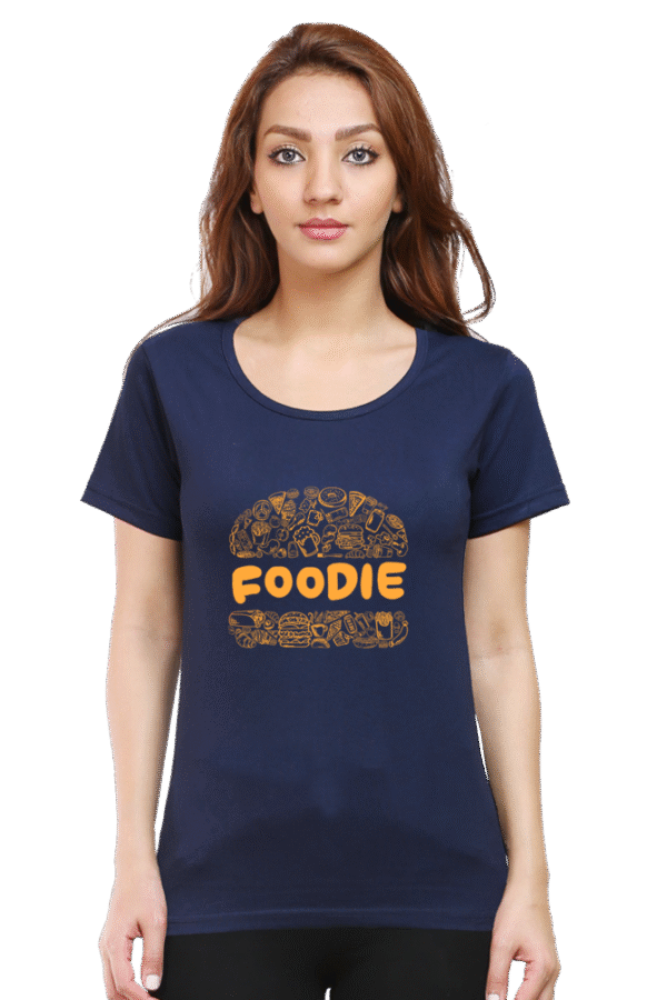 Craving a comfy, classic tee that's as versatile as your foodie lifestyle? Feast your eyes on the Tshirt Round Neck Half Sleeve Classic. - Image 6