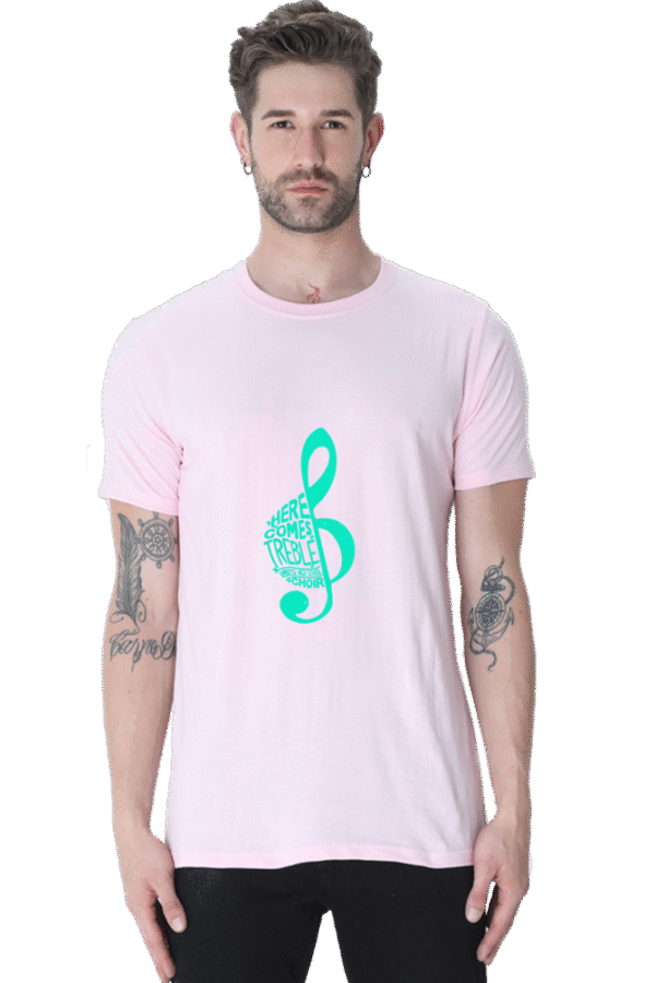 Elevate your style with the T-shirt Round Neck Half Sleeve Classic - the epitome of timeless elegance. - Image 2