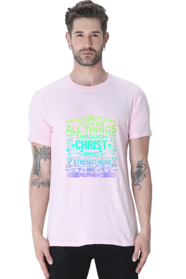 Elevate your everyday style with the Tshirt Round Neck Half Sleeve Classic - a wardrobe essential that combines premium comfort and timeless sophistication. - Image 2