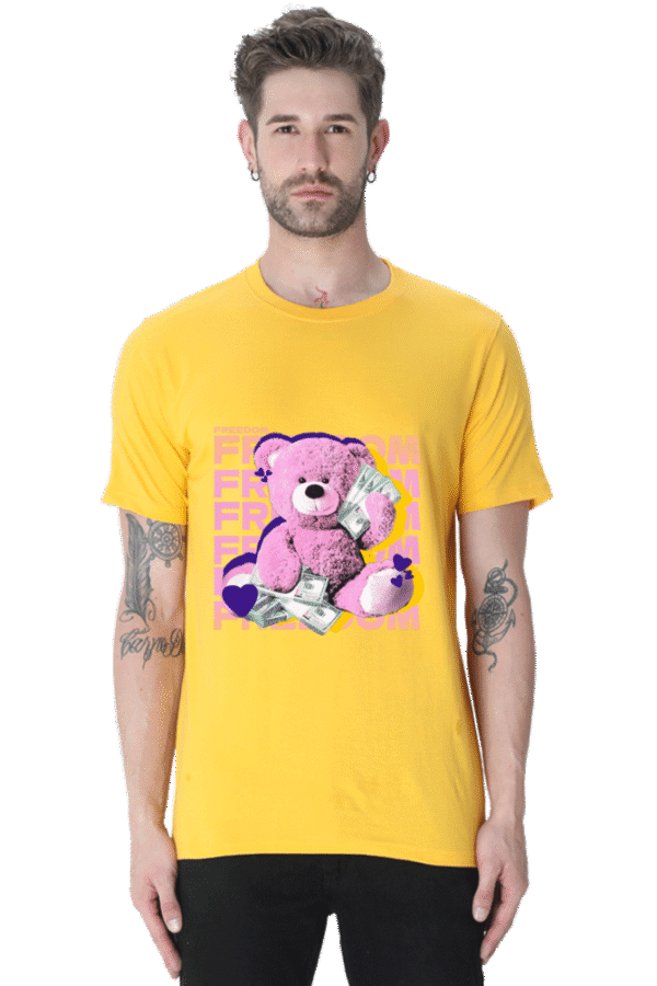 Discover the ultimate in everyday style with our Tshirt Round Neck Half Sleeve Classic. - Image 3