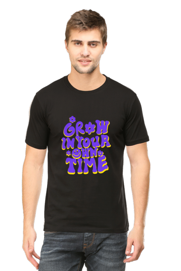 Discover the ultimate in everyday style with our Tshirt Round Neck Half Sleeve Classic. - Image 7