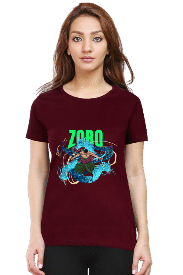 Elevate your style with the Tshirt Round Neck Half Sleeve Classic - the ultimate fusion of anime-inspired art and everyday comfort. - Image 4