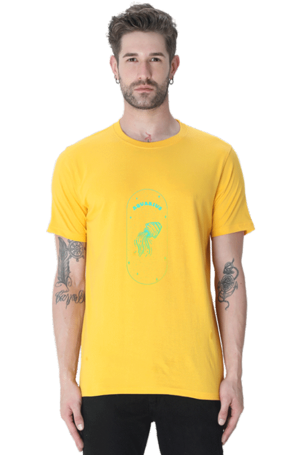Make a stellar style statement with the Tshirt Round Neck Half Sleeve Classic - a cosmic essential that's out of this world. - Image 3