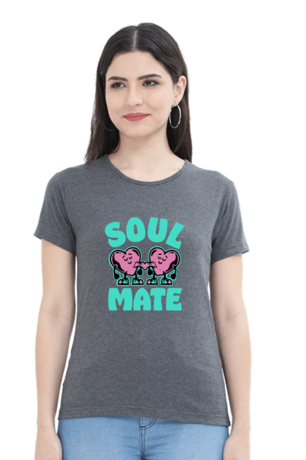Elevate your style and express your heart with our Tshirt Round Neck Half Sleeve Classic. - Image 5