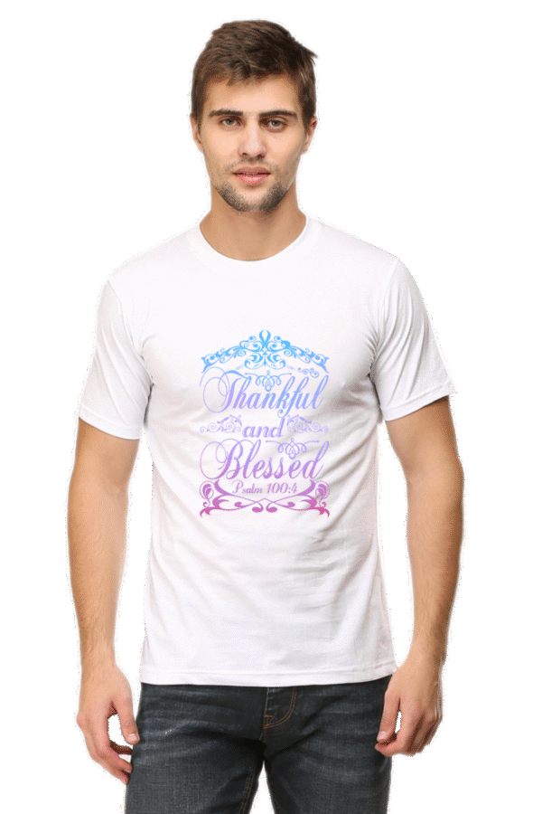 Elevate your wardrobe with the Tshirt Round Neck Half Sleeve Classic - a timeless essential that exudes effortless style. - Image 8