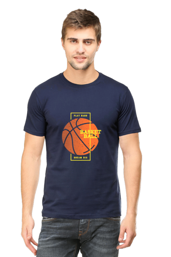 Discover the perfect balance of comfort and style with the Tshirt Round Neck Half Sleeve Classic. - Image 6