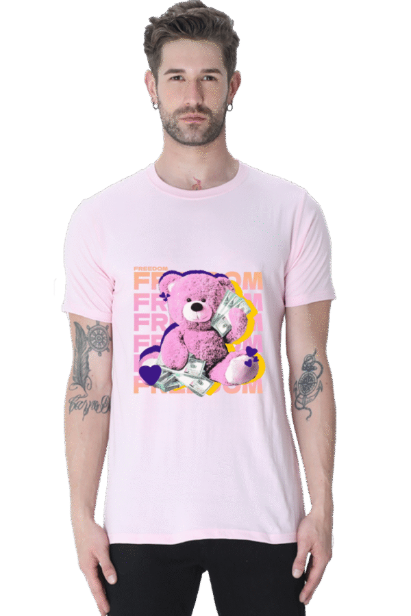 Discover the ultimate in everyday style with our Tshirt Round Neck Half Sleeve Classic. - Image 2