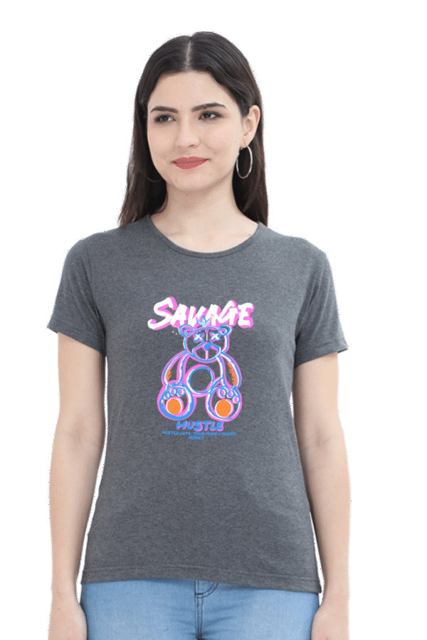 Elevate your everyday style with the Tshirt Round Neck Half Sleeve Classic - a timeless piece that effortlessly blends comfort and sophistication. - Image 6