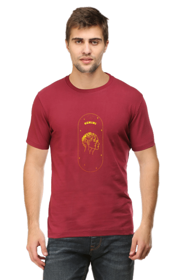 Make a stellar style statement with the Tshirt Round Neck Half Sleeve Classic - a cosmic essential that's out of this world. - Image 4