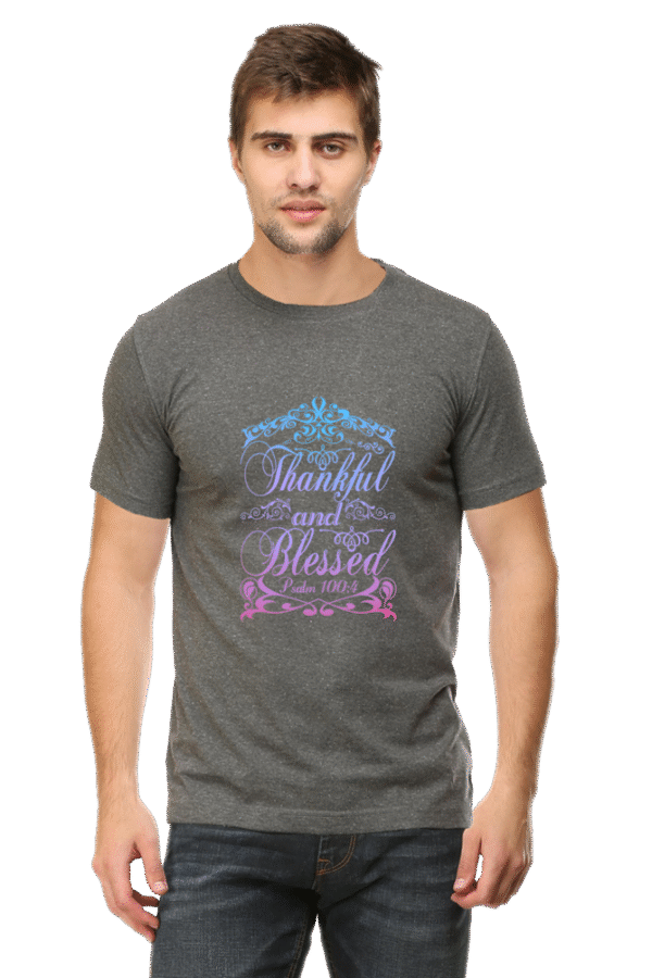 Elevate your wardrobe with the Tshirt Round Neck Half Sleeve Classic - a timeless essential that exudes effortless style. - Image 5