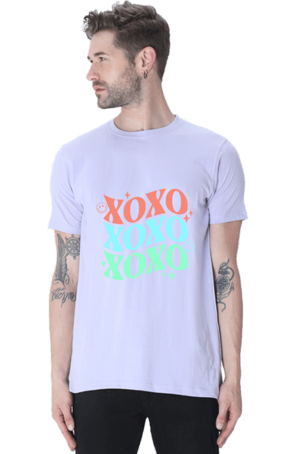 Turn heads and warm hearts with our Tshirt Round Neck Half Sleeve Classic.