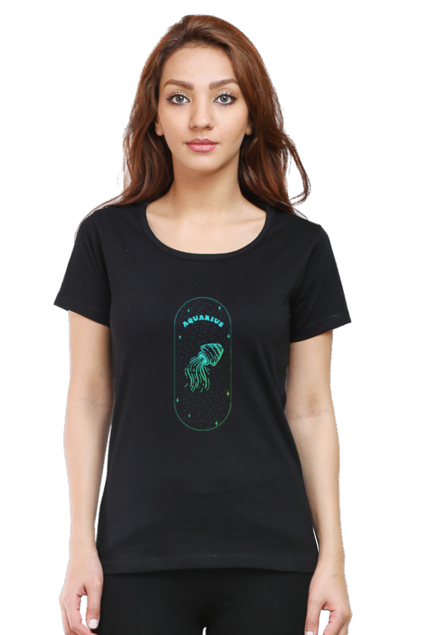 Make a stellar style statement with the Tshirt Round Neck Half Sleeve Classic - a cosmic essential that's out of this world. - Image 7