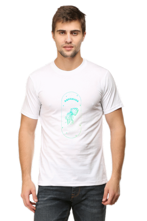 Make a stellar style statement with the Tshirt Round Neck Half Sleeve Classic - a cosmic essential that's out of this world. - Image 8