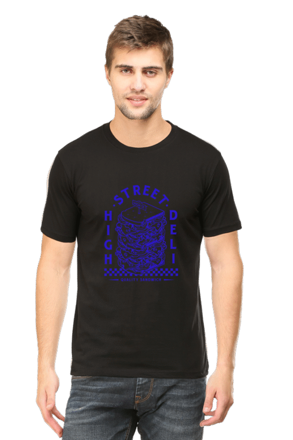 Embrace your passion for food with the T-shirt Round Neck Half Sleeve Classic. - Image 7