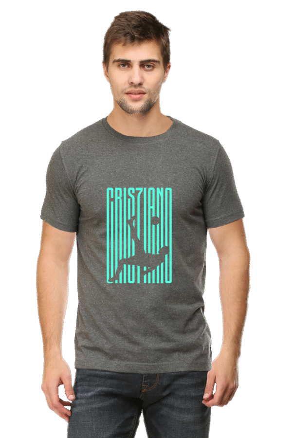 Discover the perfect balance of comfort and style with the Tshirt Round Neck Half Sleeve Classic. - Image 5
