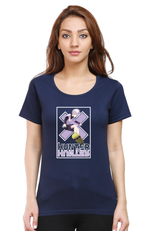 Immerse yourself in the world of anime with the Tshirt Round Neck Half Sleeve Classic - a stylish and versatile piece that showcases your fandom. - Image 6