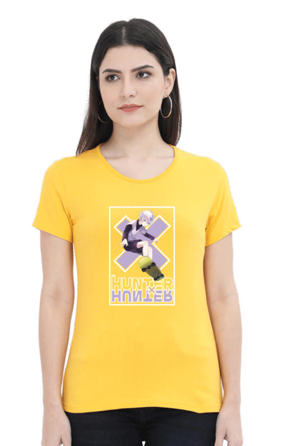 Immerse yourself in the world of anime with the Tshirt Round Neck Half Sleeve Classic - a stylish and versatile piece that showcases your fandom. - Image 3