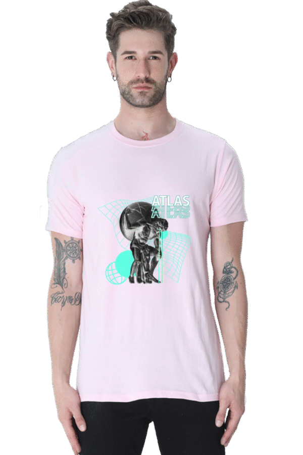 Discover the ultimate in everyday style with our Tshirt Round Neck Half Sleeve Classic. - Image 2