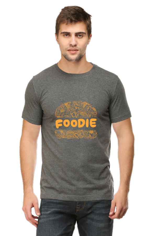 Elevate your foodie style with the T-shirt Round Neck Half Sleeve Classic. - Image 5