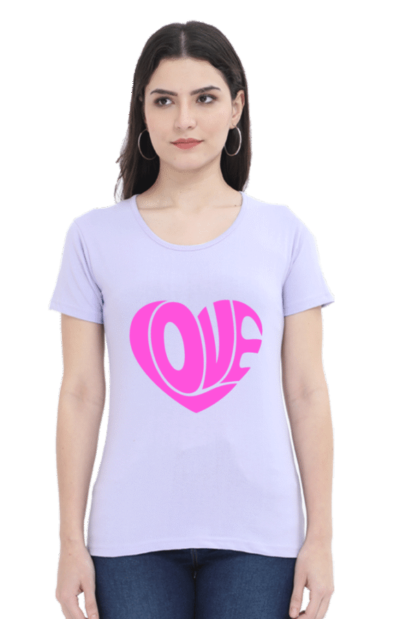Make every day feel like a love letter with our Tshirt Round Neck Half Sleeve Classic.
