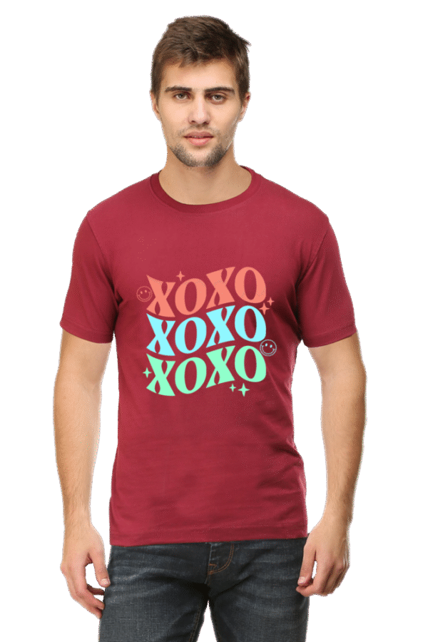 Turn heads and warm hearts with our Tshirt Round Neck Half Sleeve Classic. - Image 4