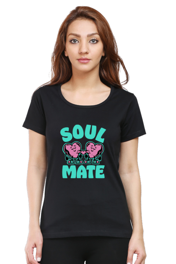 Elevate your style and express your heart with our Tshirt Round Neck Half Sleeve Classic. - Image 7