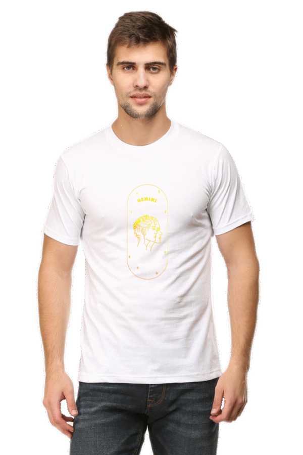 Make a stellar style statement with the Tshirt Round Neck Half Sleeve Classic - a cosmic essential that's out of this world. - Image 8