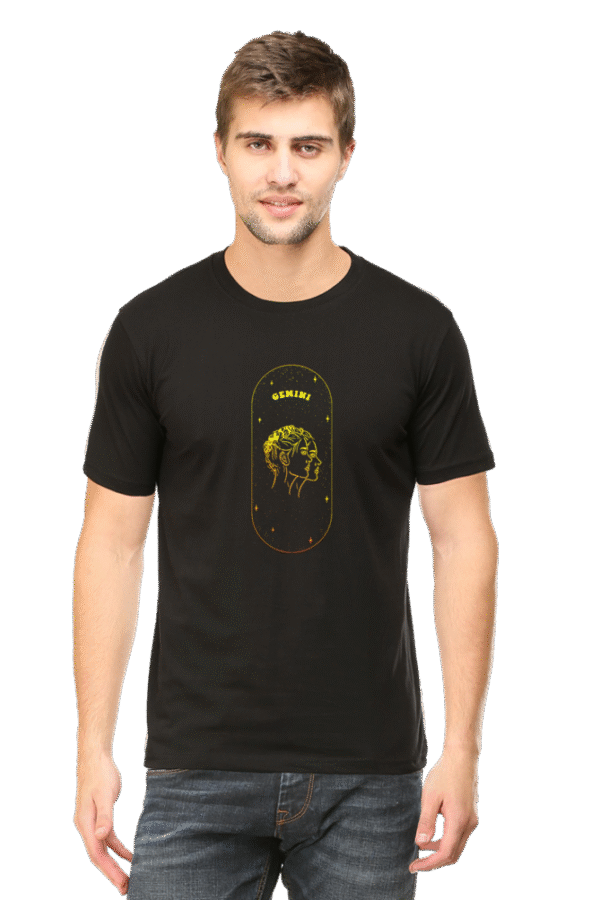 Make a stellar style statement with the Tshirt Round Neck Half Sleeve Classic - a cosmic essential that's out of this world. - Image 7