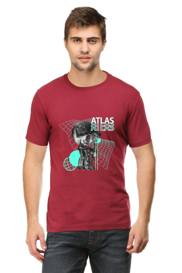 Discover the ultimate in everyday style with our Tshirt Round Neck Half Sleeve Classic. - Image 4