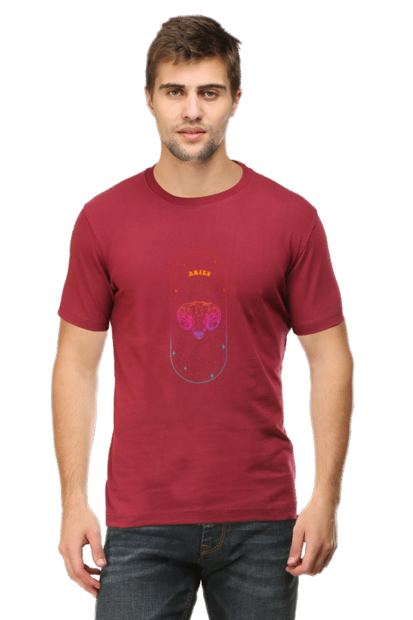 Venture into the realm of the stars with our Zodiac Sign Tshirt - a celestial style statement that's truly out of this world. - Image 4