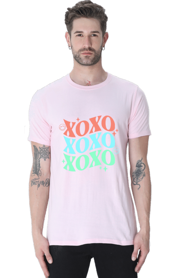 Turn heads and warm hearts with our Tshirt Round Neck Half Sleeve Classic. - Image 2