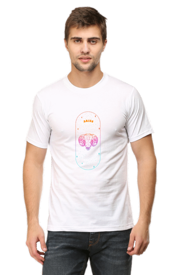 Venture into the realm of the stars with our Zodiac Sign Tshirt - a celestial style statement that's truly out of this world. - Image 8