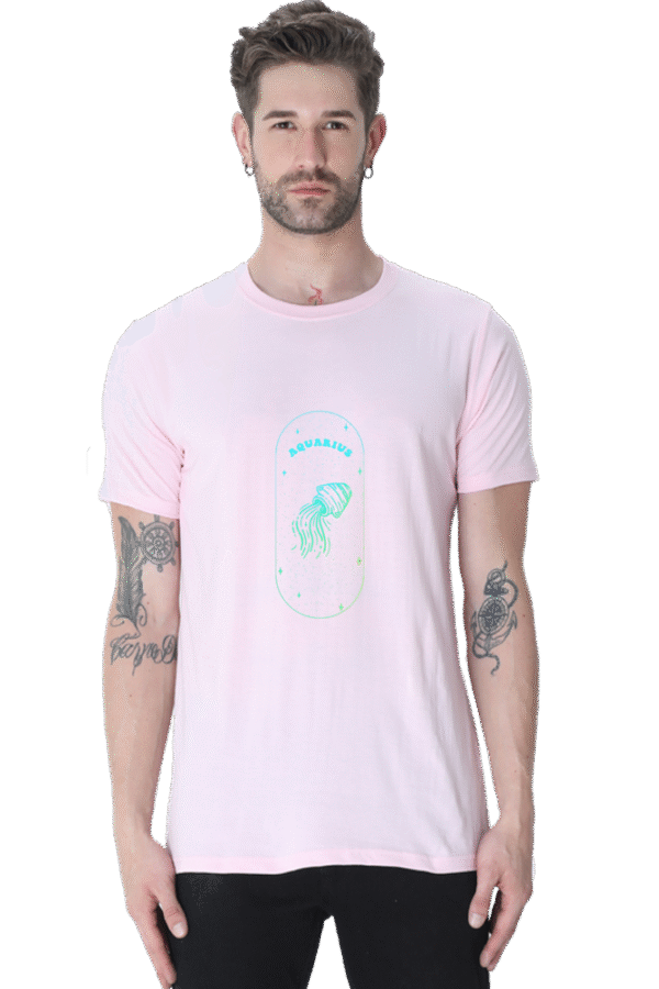 Make a stellar style statement with the Tshirt Round Neck Half Sleeve Classic - a cosmic essential that's out of this world. - Image 2