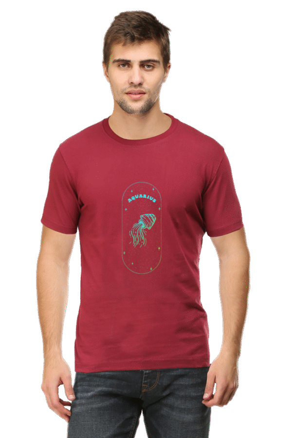 Make a stellar style statement with the Tshirt Round Neck Half Sleeve Classic - a cosmic essential that's out of this world. - Image 4