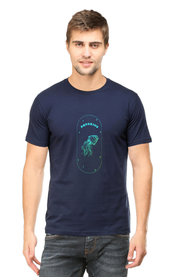Make a stellar style statement with the Tshirt Round Neck Half Sleeve Classic - a cosmic essential that's out of this world. - Image 6