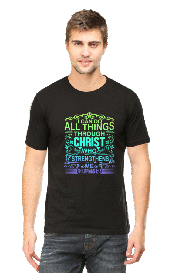 Elevate your everyday style with the Tshirt Round Neck Half Sleeve Classic - a wardrobe essential that combines premium comfort and timeless sophistication. - Image 7