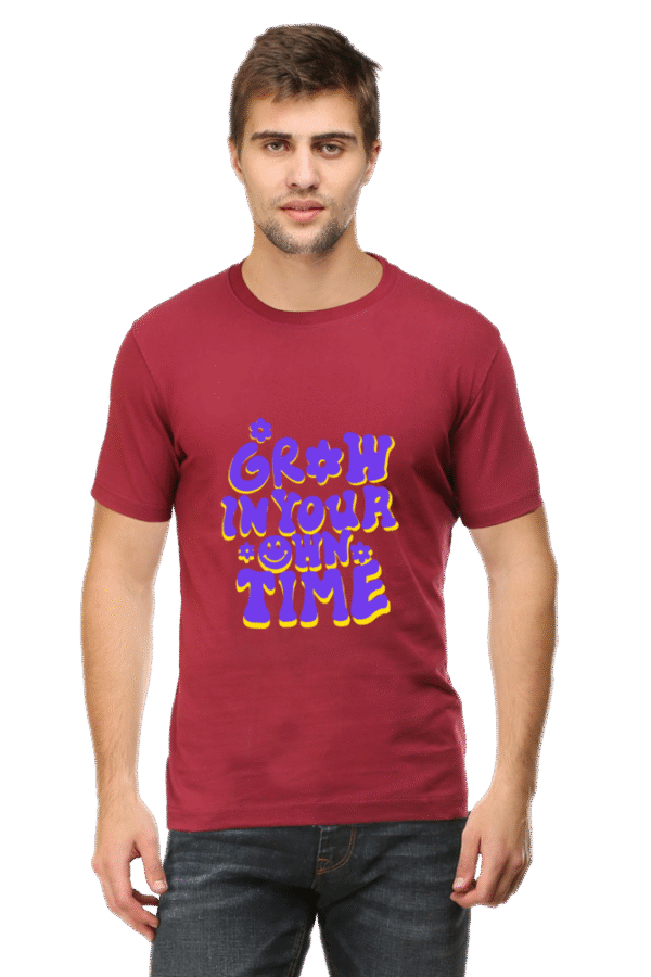 Discover the ultimate in everyday style with our Tshirt Round Neck Half Sleeve Classic. - Image 4