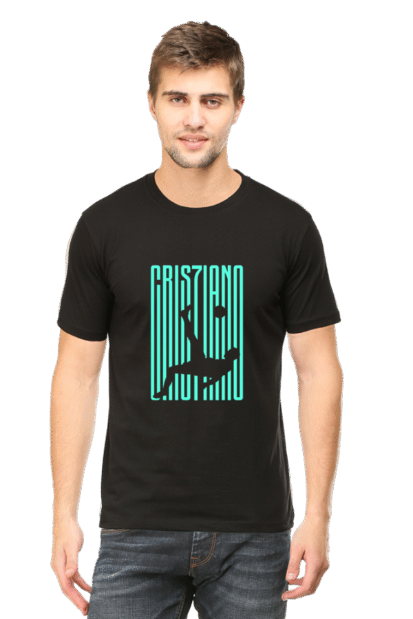 Discover the perfect balance of comfort and style with the Tshirt Round Neck Half Sleeve Classic. - Image 7