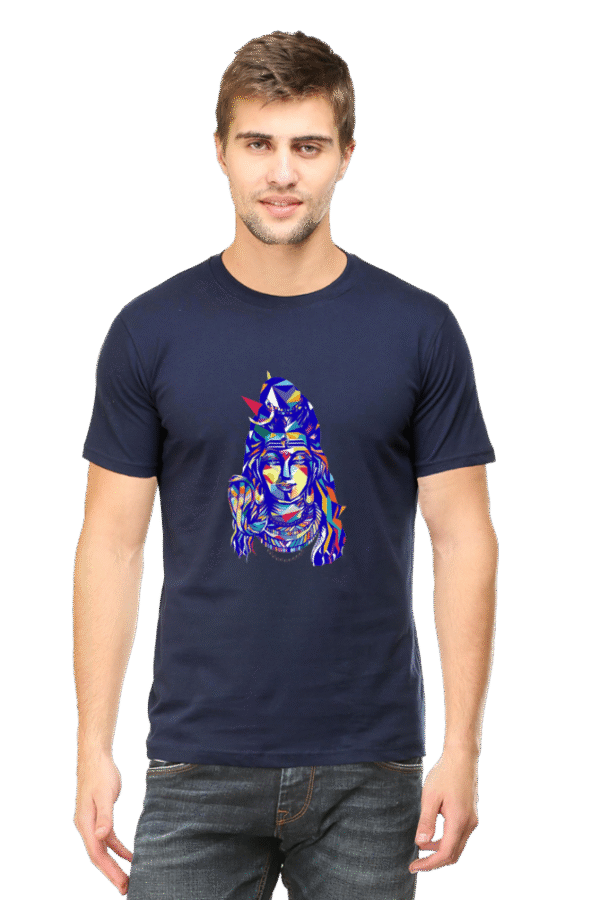 "Empower Your Look with Shiva-Inspired Men's T-Shirts - Image 6
