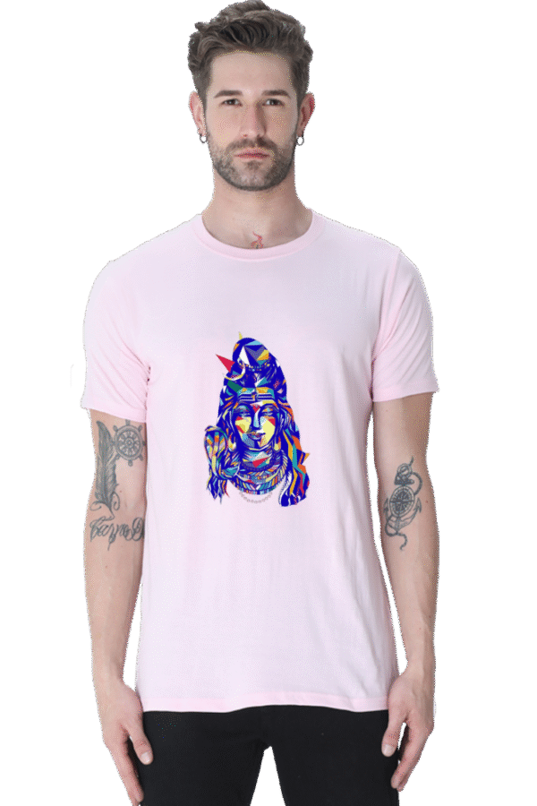 "Empower Your Look with Shiva-Inspired Men's T-Shirts - Image 2
