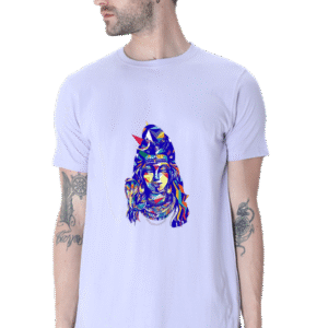 "Empower Your Look with Shiva-Inspired Men's T-Shirts
